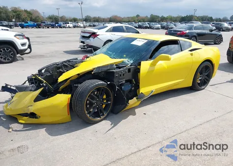 2019 Chevrolet Corvette Stingray z USA, uszkodzony, nr VIN 1G1YB2D7XK5122587
